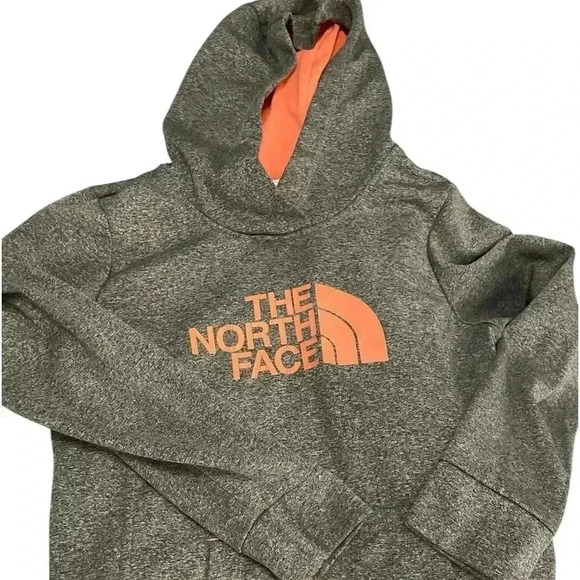 Womens The Northface Gray Orange Hoodie Size Small NWOT - Picture 1 of 1